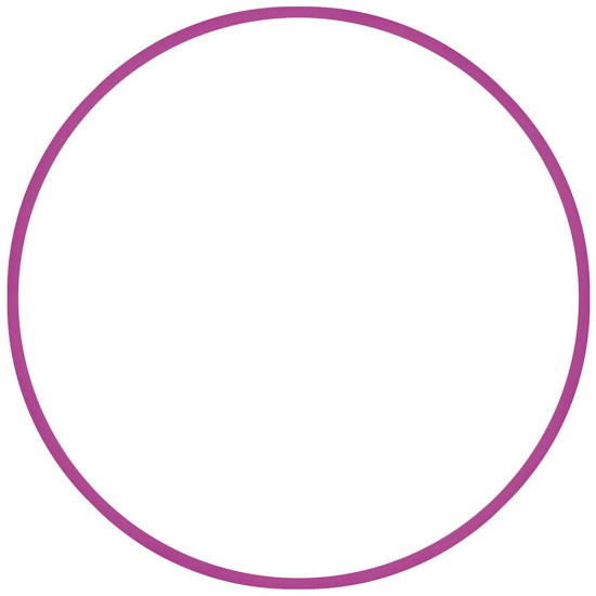 Χούλα-Χουπ 60cm - Φ 19mm - 230gr, Φούξια